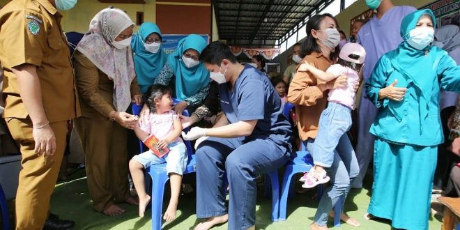 Pelaksanaan BIAN Tingkatkan Capaian Imunisasi Anak di Kelurahan Panarung